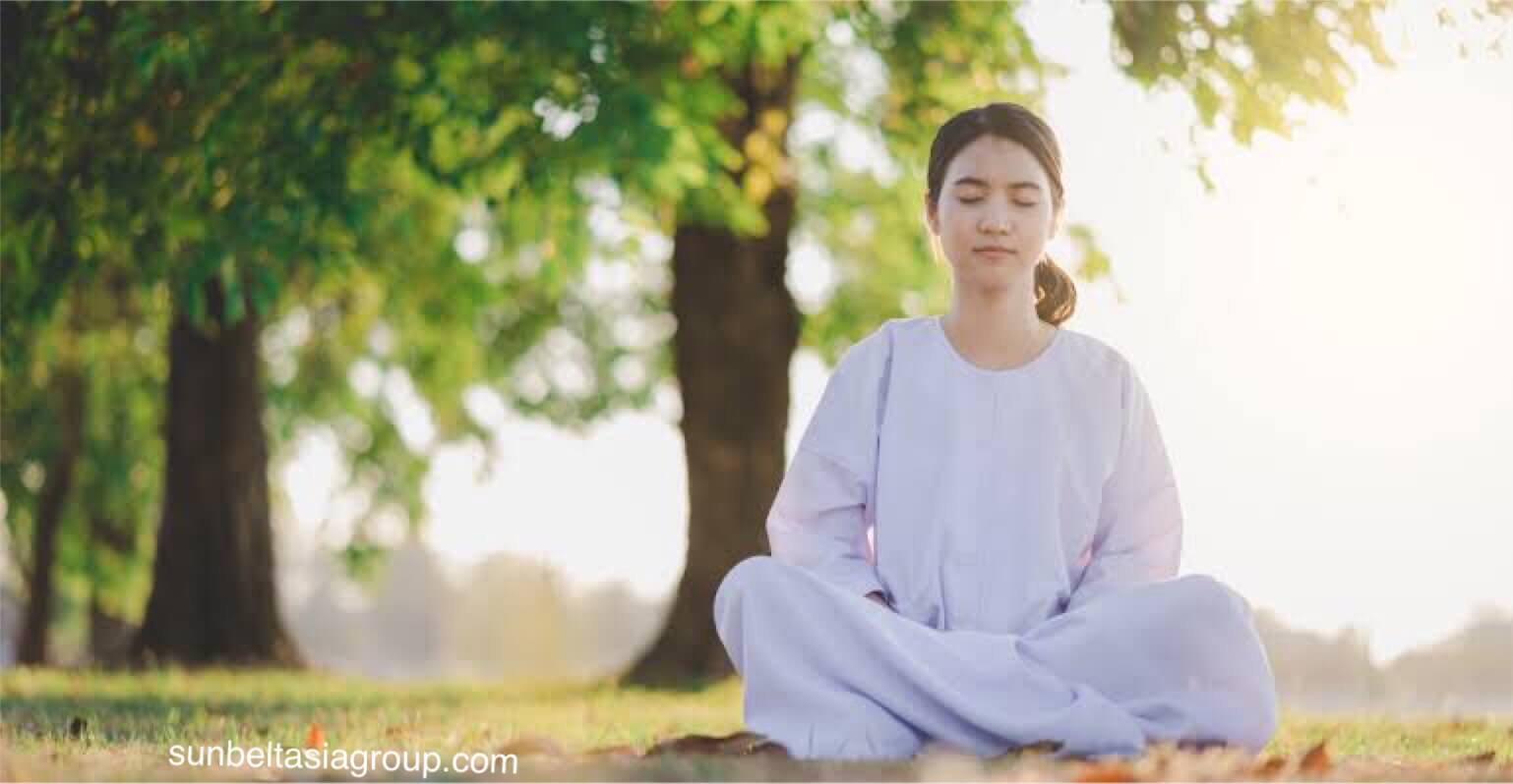 การฝึกจิตภาวนา ลดความเครียด